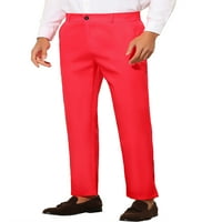 Jedinstvene povoljne muške pantalone uskog kroja ravne prednje jednobojne poslovne pantalone