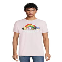 Hello Kitty & velike muške grafičke majice, veličine s-3XL