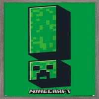 Minecraft - Creeper Simbol zidni poster, 22.375 34