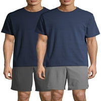 Athletic Works muška i velika Muška tri-Blend aktivna majica, 2 pakovanja