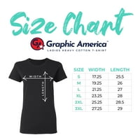 Grafička Amerika slatka ljetna ženska grafička majica