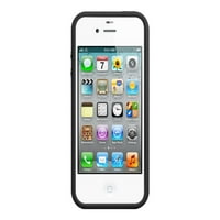 Apple iPhone Branik-slučaj za mobilni telefon-plastike, gume-crna
