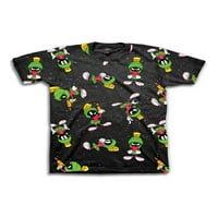 Marvin The Martian Boys Space All Over Print T-Shirt Veličine 8-18