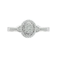 Boja ljubavi Carat T. W. Diamond Promise prsten od 10k bijelog zlata
