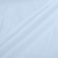 Juniors Aktivne košulje Ženski dan Vrhunska kašika za jednokratnu majicu s kratkim rukavima Ženska majica za ženska bluza Majica Majica Poliester Blue XXL