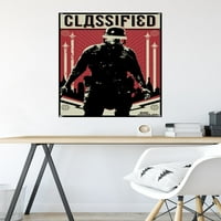 Call of Duty: Black Ops Hladni rat - klasificirani zidni poster sa pushpinsom, 22.375 34