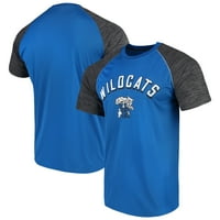Muška Kraljevska Kentucky Wildcats Raglan svemirska majica