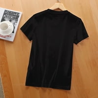 Mekana i trendi majica za kratki rukav - razigrani otisak za ležerni i aktivni stil života