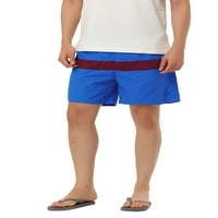 Jedinstvene povoljne muške hlače za plivanje na plaži s prugastim blokom u boji