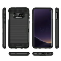 Samsung Galaxy S Lite Slim Armor hibridna futrola sa držačem kartice u crnoj boji za upotrebu sa Samsung Galaxy S E 5-pack