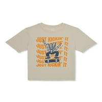 Wonder Nation Boys Kratki Rukav Grafički T-Shirt, Veličine 4 - & Husky