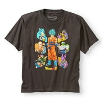 Super Dragon Ball Z Majica Sa Kratkim Rukavom, Veličine 4-16