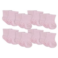 Gerber Baby & Toddler dječak ili djevojčica rodno neutralne čarape za Dreseve otporne na Wiggle, 8 pakovanja