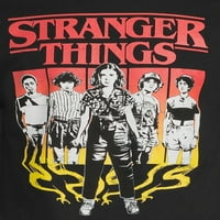 Stranger Things muške i velike muške kutije sjajne grafičke majice, 2 pakovanja, veličine S-3XL