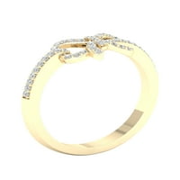 Imperial 1 6Ct TDW dijamant 10k prsten od žutog zlata