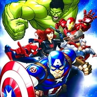 Marvel Avengers Super Hero Canvas Print